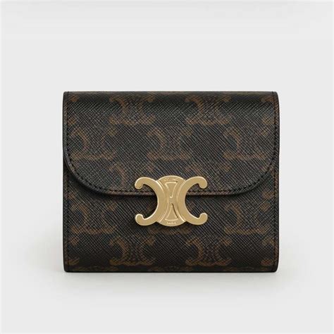 celine wallet triomphe